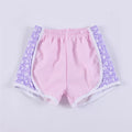 Pink Seersucker/Floral Tempo Shorts