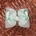 Green Bitty Dot Moonstitch