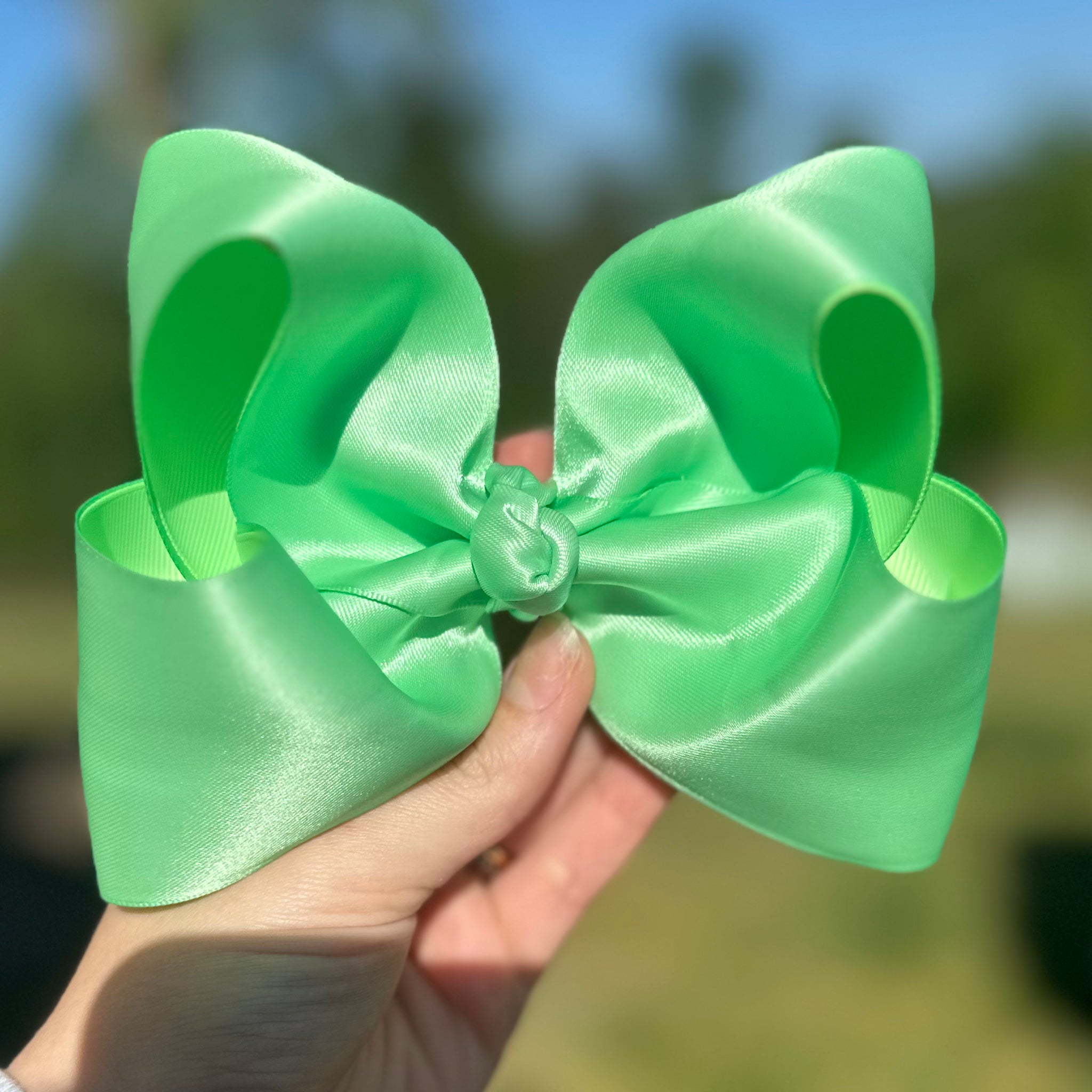 Light Green Satin