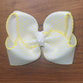Yellow Bitty Dot Moonstitch